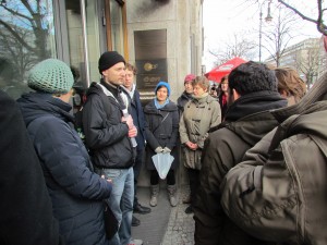 Stadtführung macht Station bei Eon