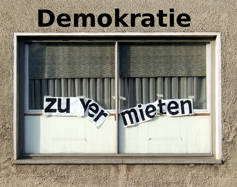 Demokratie zu vermieten