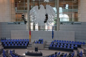 Plenarsaal des Bundestages, Kemmi.1, CC-by-sa 3.0
