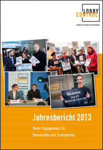 Jahresbericht 2013 von LobbyControl