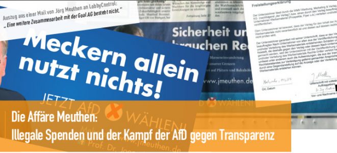 Briefing "Die Affäre Meuthen", Cover-Bild