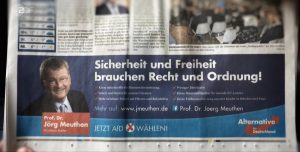 Anzeige der Goal AG für Jörg Meuthen, Frontal21 vom 29.8.2017