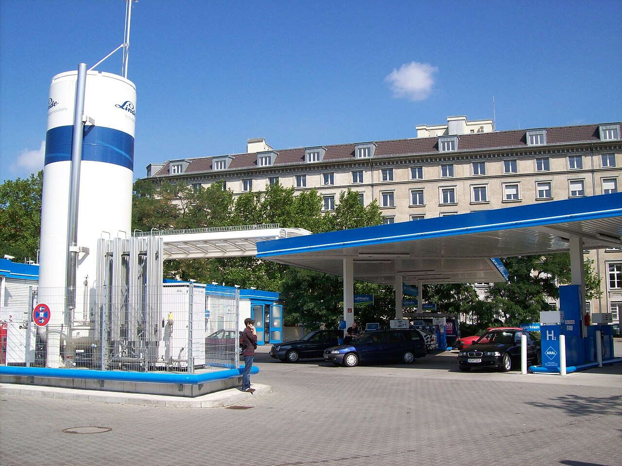 Wasserstoff-Tankstelle in Berlin