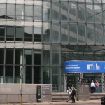 Das Bild zeigt das Charlemagne Gebäude der EU-Kommission, in dem das Handelsdirektorat untergebracht ist.