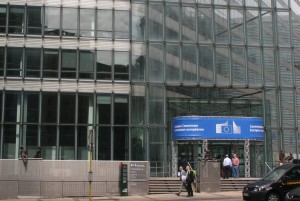 Das Bild zeigt das Charlemagne Gebäude der EU-Kommission, in dem das Handelsdirektorat untergebracht ist.