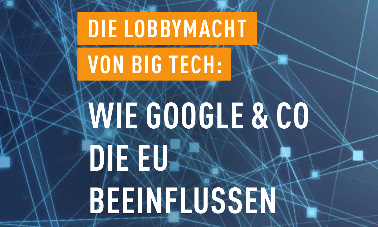 In Brüssel tobt derzeit eine Lobbyschlacht. Mit Rekordausgaben für Lobbyarbeit wollen Google, Amazon, Facebook & Co strengere Regeln für Intern