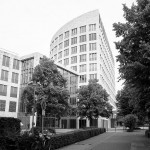 Das Bild zeigt die Zentrale des E.ON Konzerns in Düsseldorf.