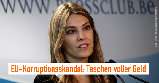 Foto: Shutterstock/Alexandros Michailidis Porträt der inzwischen abgesetzten Vizepräsidentin des EU Parlaments Eva Kaili