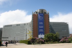 Das Bild zeigt das Berlaymont Gebäude der EU-Kommission in Brüssel.