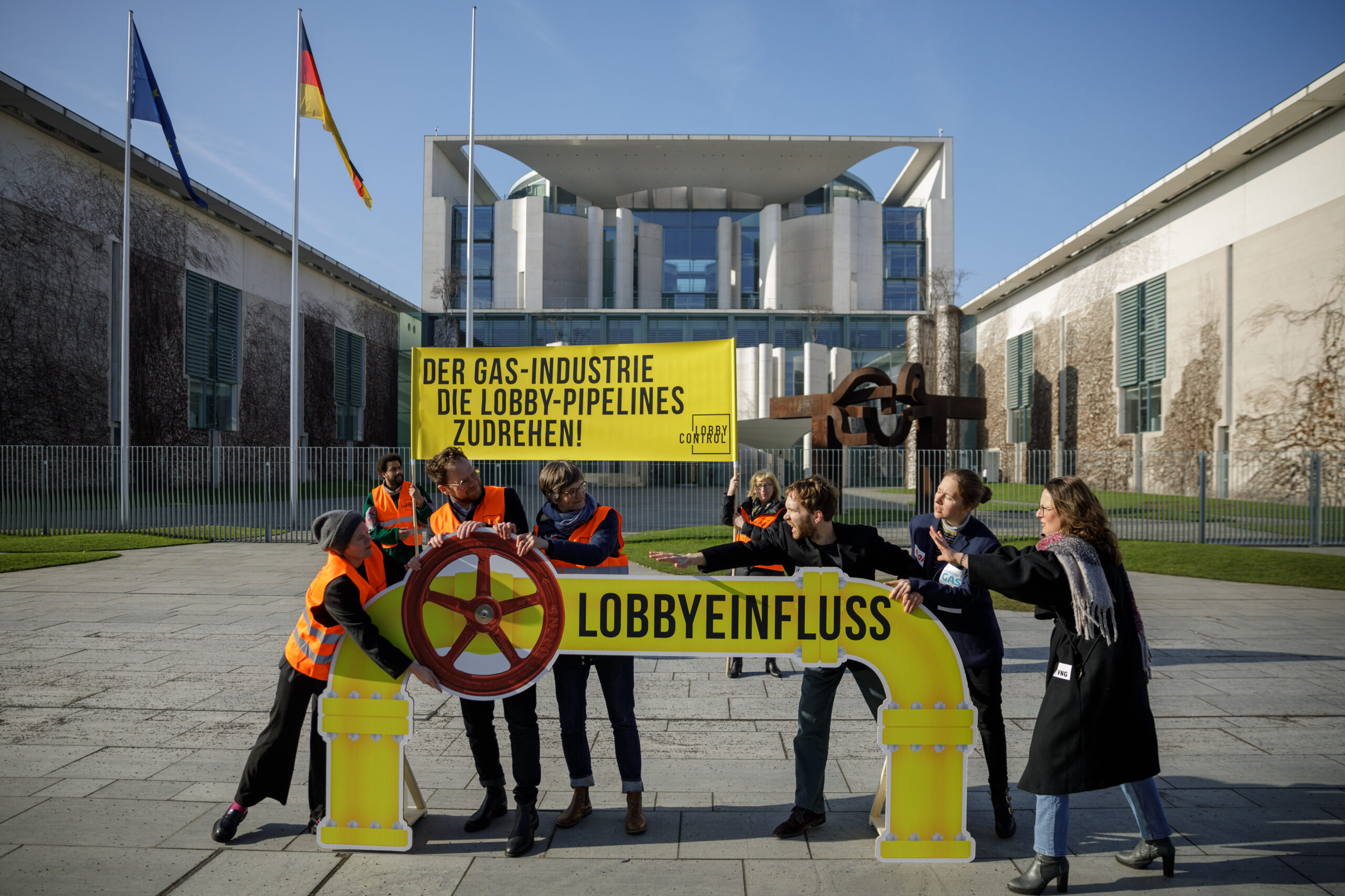 Der Gas-Industrie die Lobby-Pipelines zudrehen!