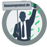 Konzernprotest Logo