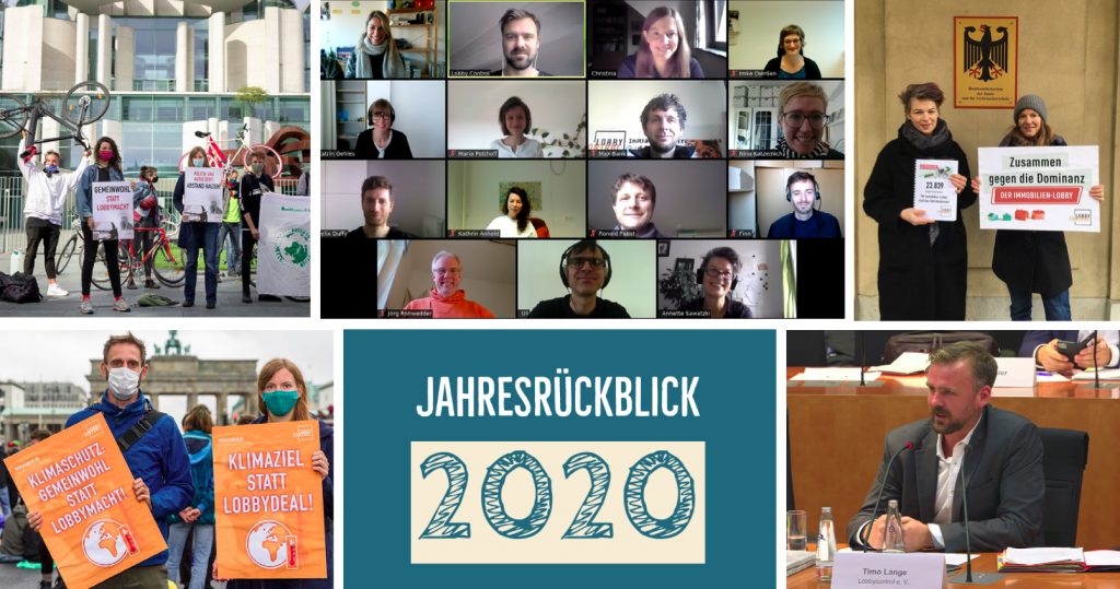 Collage Jahresrückblick 2020