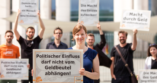 Protest Kanzleramt NL