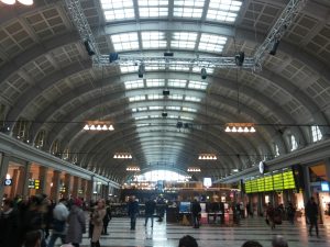 In Stockholm haben wir nur wenige Stunden verbracht. Das Foto zeigt den Hauptbahnhof der schwedischen Haupstadt.