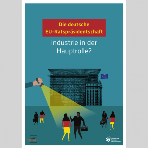 Die deutsche EU-Ratspräsidentschaft: Industrie in der Hauptrolle?