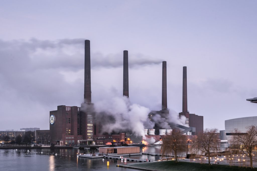 Das Werk von Volkswagen in Wolfsburg.