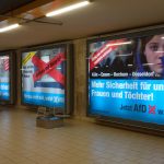 Pro-AfD-Wahlplakte in Köln, Mai 2017