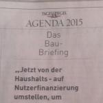 Briefing-Anzeigen im Tagesspiegel