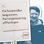 Das Foto zeigt Imke Dierßen und Timo Lange bei der Vorstellung des Lobbyreports 2015.