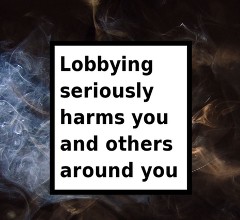 Aktionsbanner - Lobbying seriously harms you