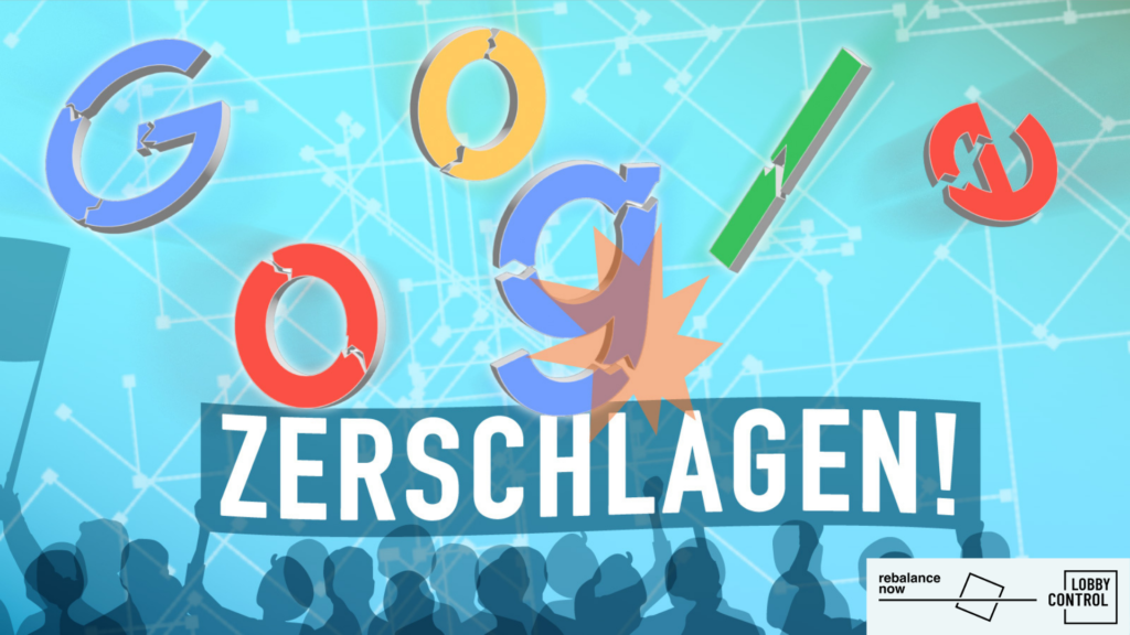 Jetzt Appell unterschreiben: Google zerschlagen!
