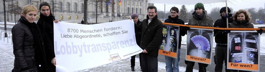 Transparenz statt verdecktem Einfluss