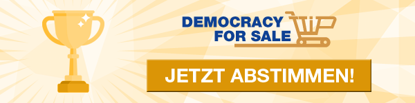 Jetzt abstimmen auf democracyforsale.eu