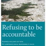 Cover der Studie Refusing to be accountable