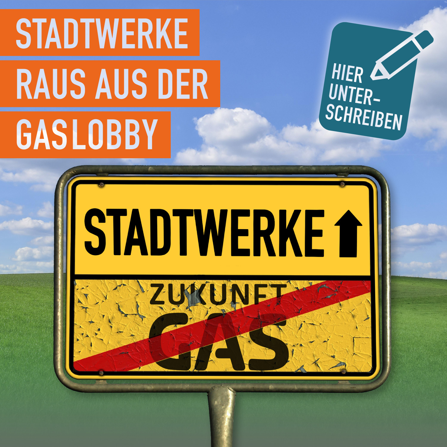 Stadtwerke raus aus der Gaslobby! 