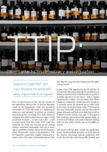 Neue Broschüre "TTIP: Covert attacks on democracy and regulation"