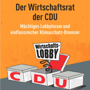 Titelblatt der Studie Wirtschaftsrat der CDU